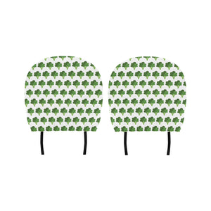 Broccoli Pattern Car Headrest Cover