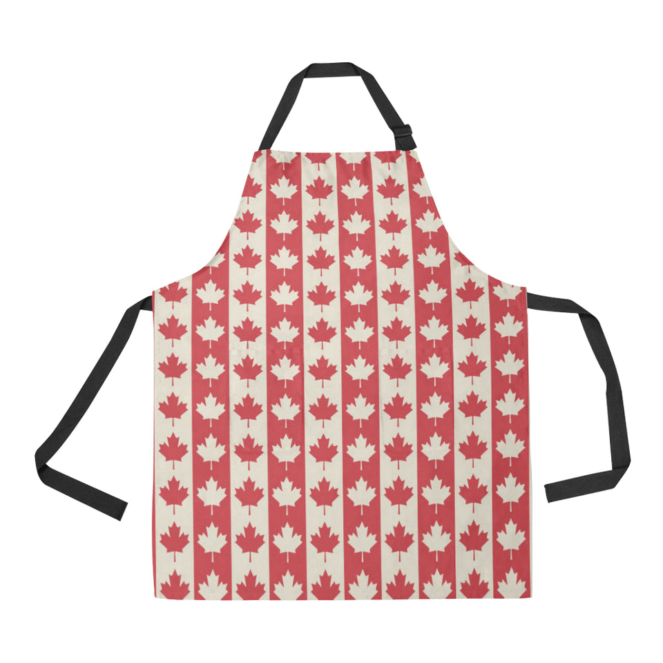 Canada Pattern Print Design 03 Adjustable Apron