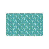 Swordfish Pattern Print Design 04 Doormat