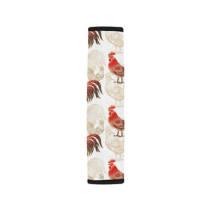 Rooster Chicken Pattern Car Seat Belt Cover