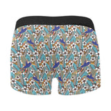 Hummingbird Pattern Print Design 02 Men's All Over Print Boxer Briefs Men's Underwear