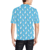 Pelican Pattern Print Design 02 Men's All Over Print Polo Shirt