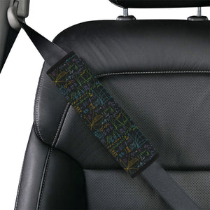 Math Pattern Print Design 04 Car Seat Belt Cover