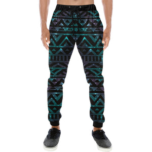 Space Tribal Galaxy Pattern Unisex Casual Sweatpants