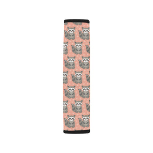 Raccoon Heart Pattern Car Seat Belt Cover