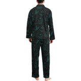 Stingray Pattern Print Design 02 Men's Long Pajama Set