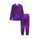 Pink Space Galaxy Pattern4 Kids' Boys' Girls' All Over Print Pajama Set