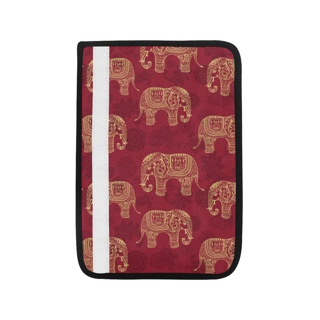 Elephant Tribal Pattern Car Seat Belt Cover