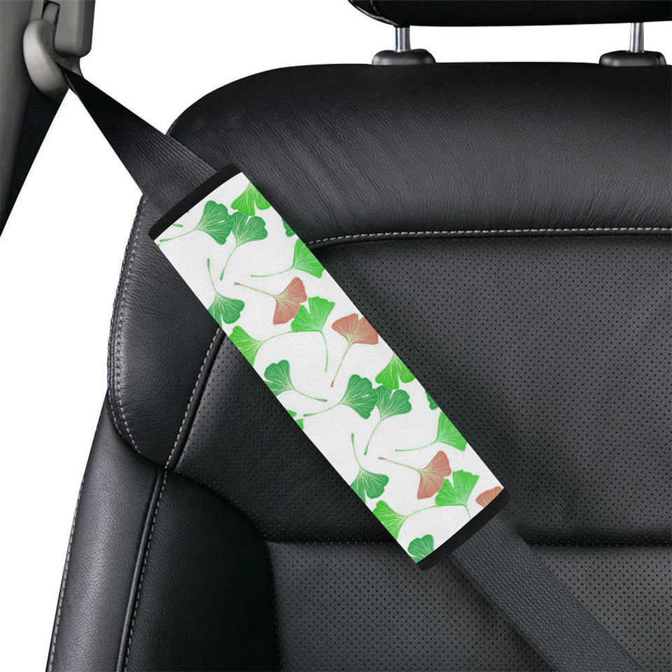 Ginkgo Pattern Car Seat Belt Cover