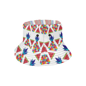 Geometric Pineapple Pattern Unisex Bucket Hat