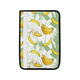 Banana Pattern Background Car Seat Belt Cover