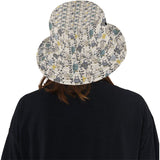 Owl Pattern Background Unisex Bucket Hat