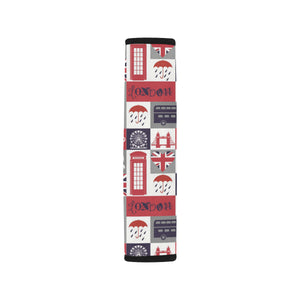 British Pattern Print Design 03 Car Seat Belt Cover