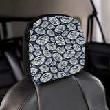 American Football Ball Pattern Car Headrest Cover