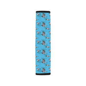 Pigeon Pattern Print Design 05 Car Seat Belt Cover