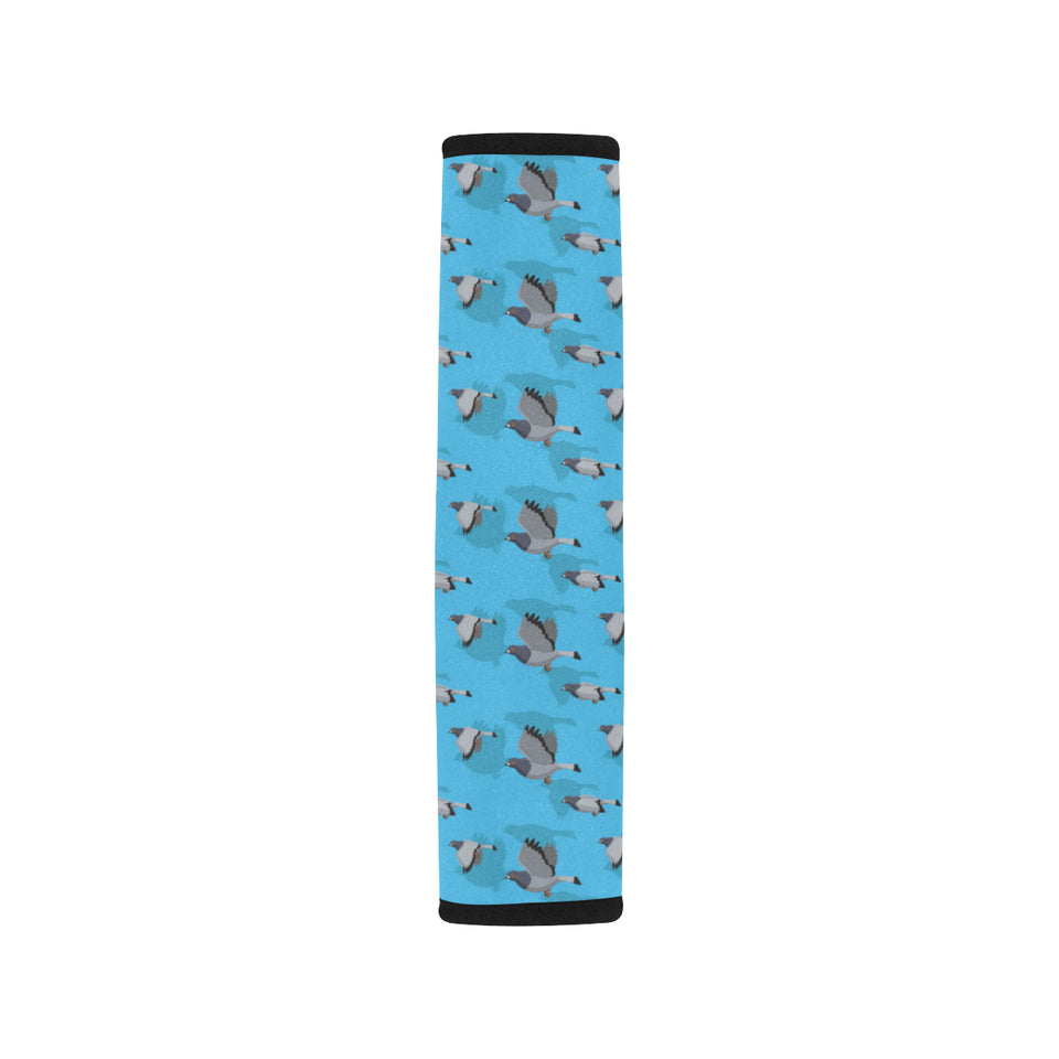 Pigeon Pattern Print Design 05 Car Seat Belt Cover