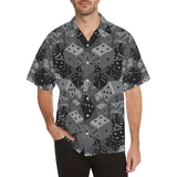 Dice Pattern Print Design 05 Men's All Over Print Hawaiian Shirt (Model T58)