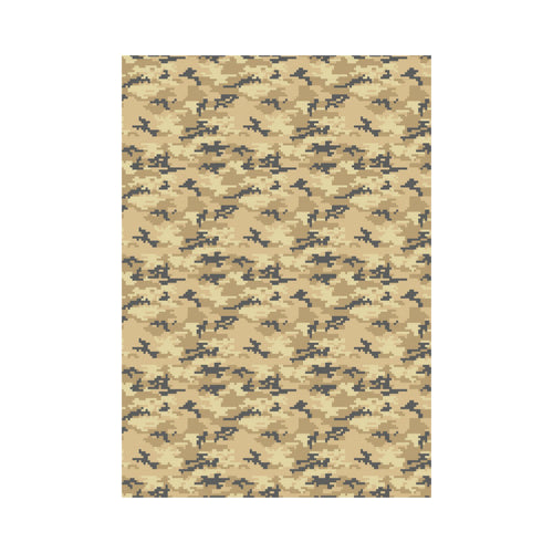 Sand Camo Camouflage Pattern House Flag Garden Flag