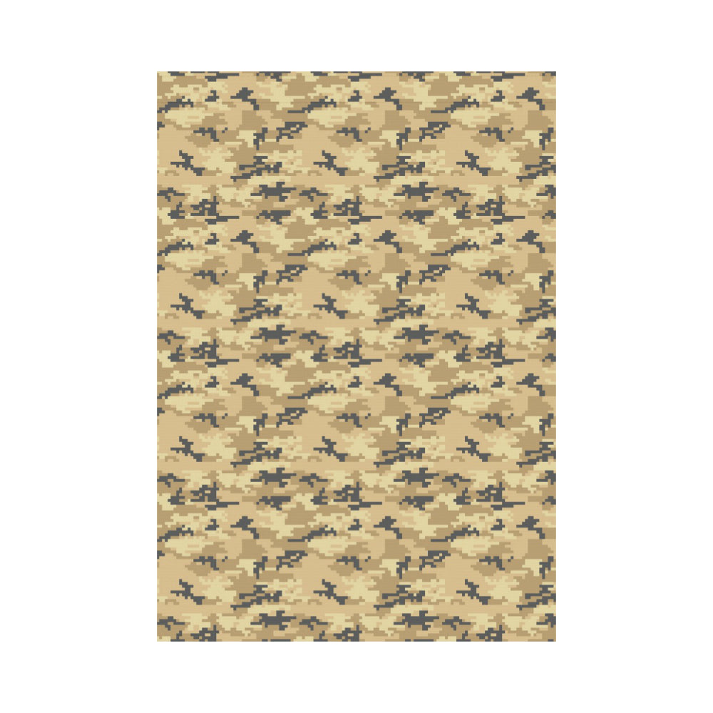 Sand Camo Camouflage Pattern House Flag Garden Flag