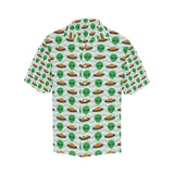 Alien Pattern Print Design 02 Men's All Over Print Hawaiian Shirt (Model T58)