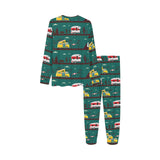 Camper Van Pattern Print Design 03 Kids' Boys' Girls' All Over Print Pajama Set