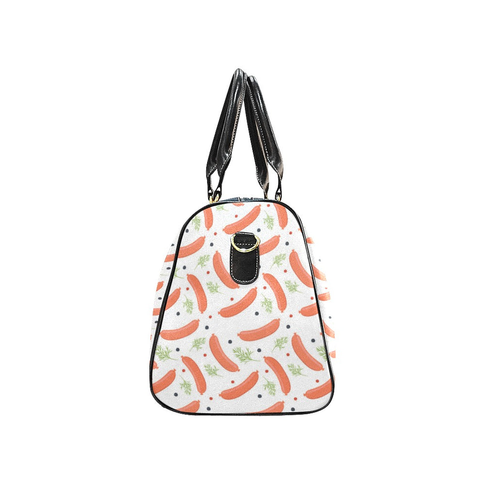 Sausage Pattern Print Design 03 Travel Bag