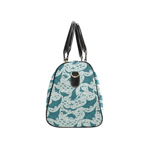 Stingray Pattern Print Design 01 Travel Bag