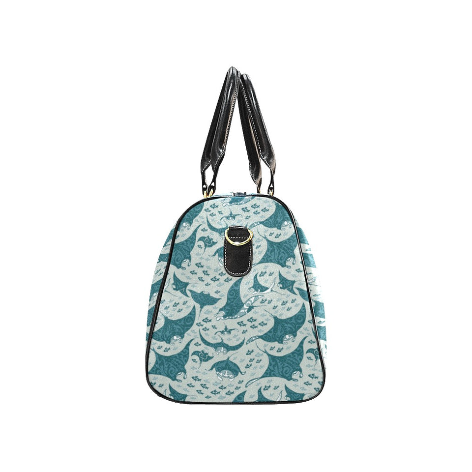 Stingray Pattern Print Design 01 Travel Bag