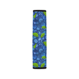 Blueberry Pattern Background Car Seat Belt Cover