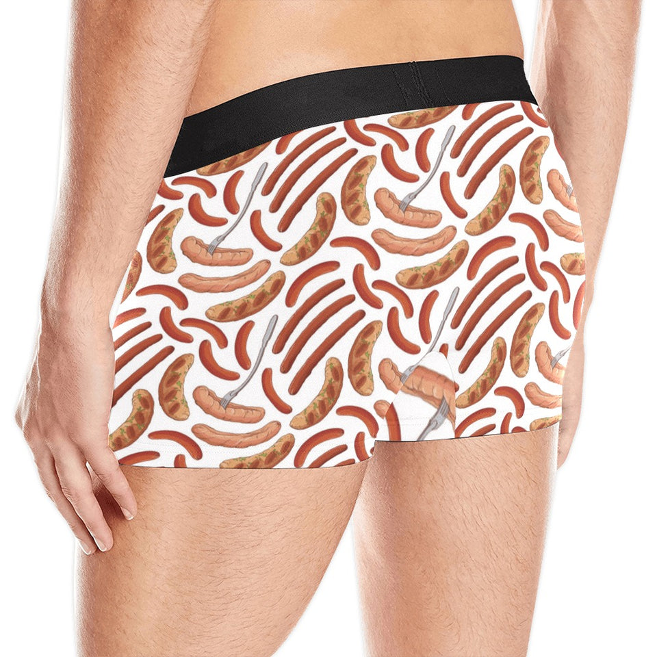 Sausage Pattern Print Design 05 Men's All Over Print Boxer Briefs Men's Underwear