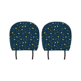 Moon Star Pattern Car Headrest Cover