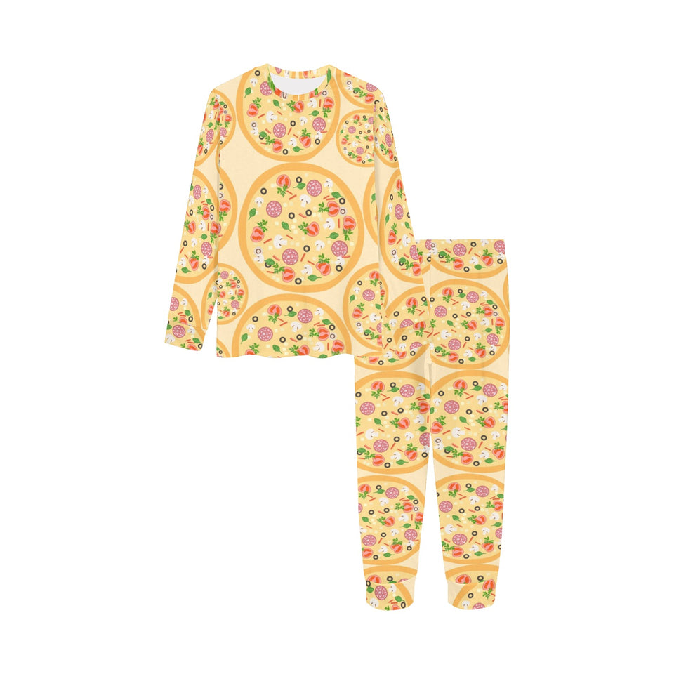 Pizza Theme Pattern Kids' Boys' Girls' All Over Print Pajama Set