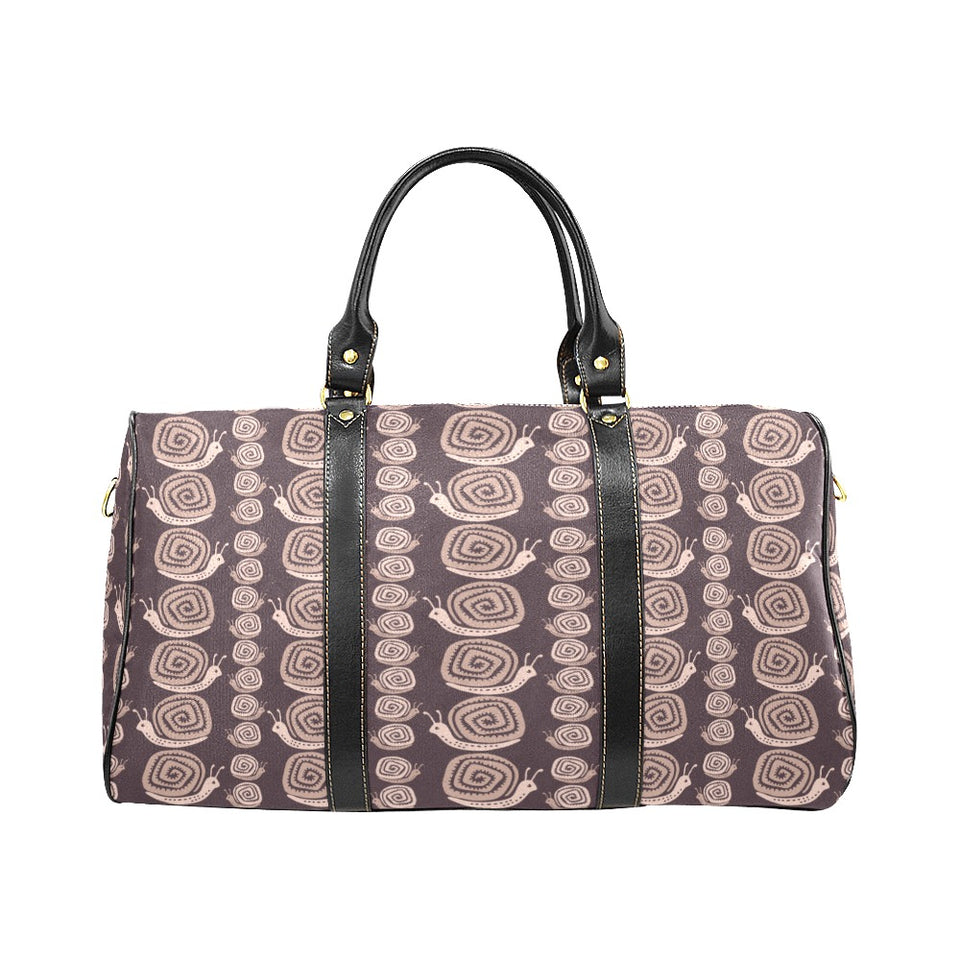 Snail Pattern Print Design 03 Travel Bag