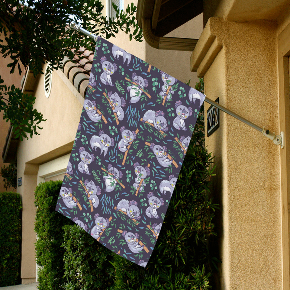 Koala Pattern House Flag Garden Flag