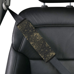 Gold Koi Fish Carp Fish Pattern Car Seat Belt Cover