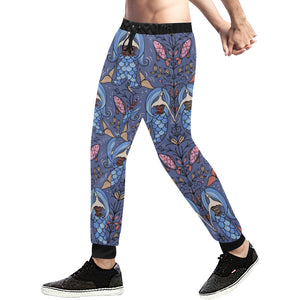 Mermaid Pattern Unisex Casual Sweatpants