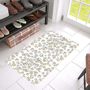 Popcorn Pattern Print Design 04 Doormat
