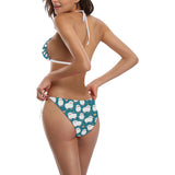 Sheep Heart Pattern Sexy Bikinis Two-Pieces Swimsuits
