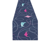 Stingray Pattern Print Design 05 Table Runner