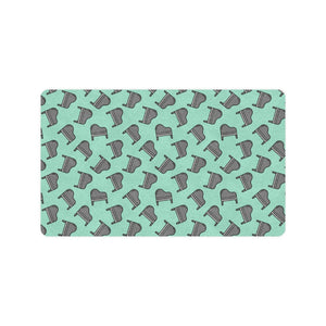 Piano Pattern Print Design 04 Doormat