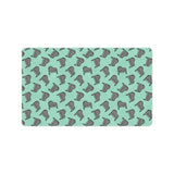 Piano Pattern Print Design 04 Doormat