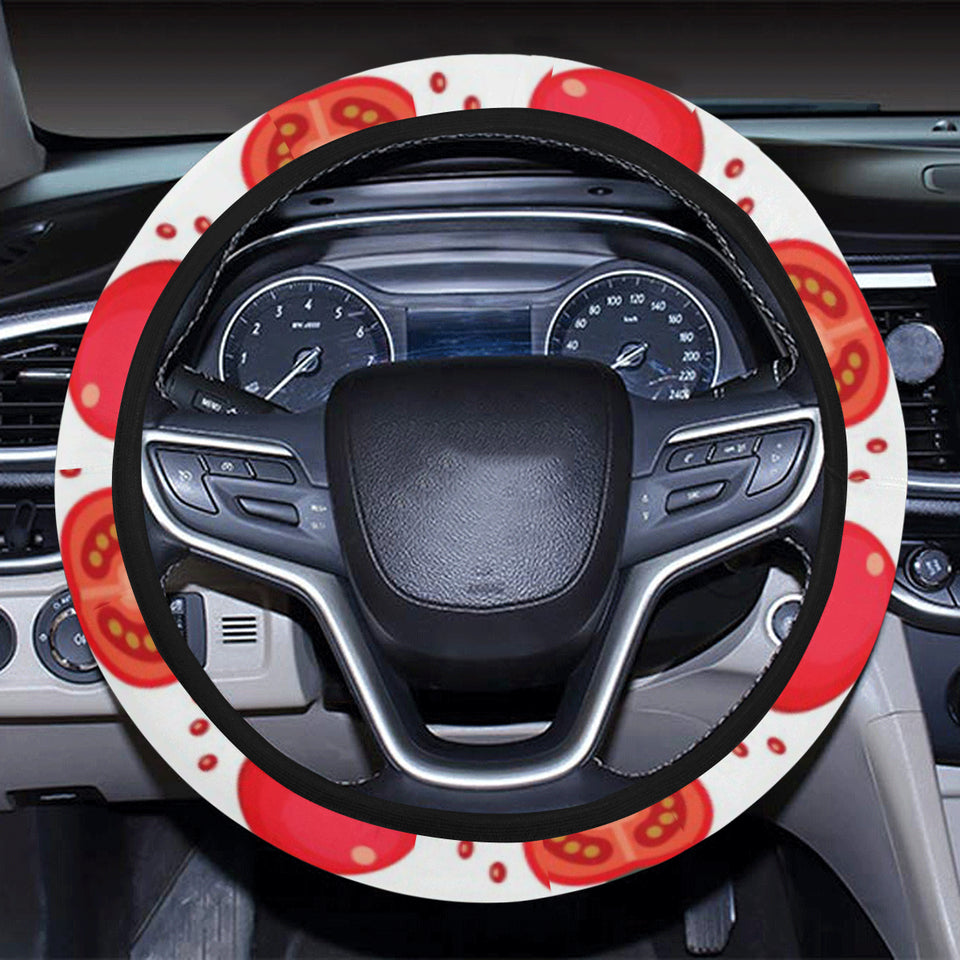Tomato Pattern Car Steering Wheel Cover