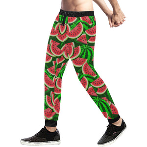 Watermelon Pattern Theme Unisex Casual Sweatpants