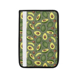 Avocado Pattern Background Car Seat Belt Cover