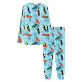 Surfboard Pattern Print Design 03 Men's All Over Print Pajama