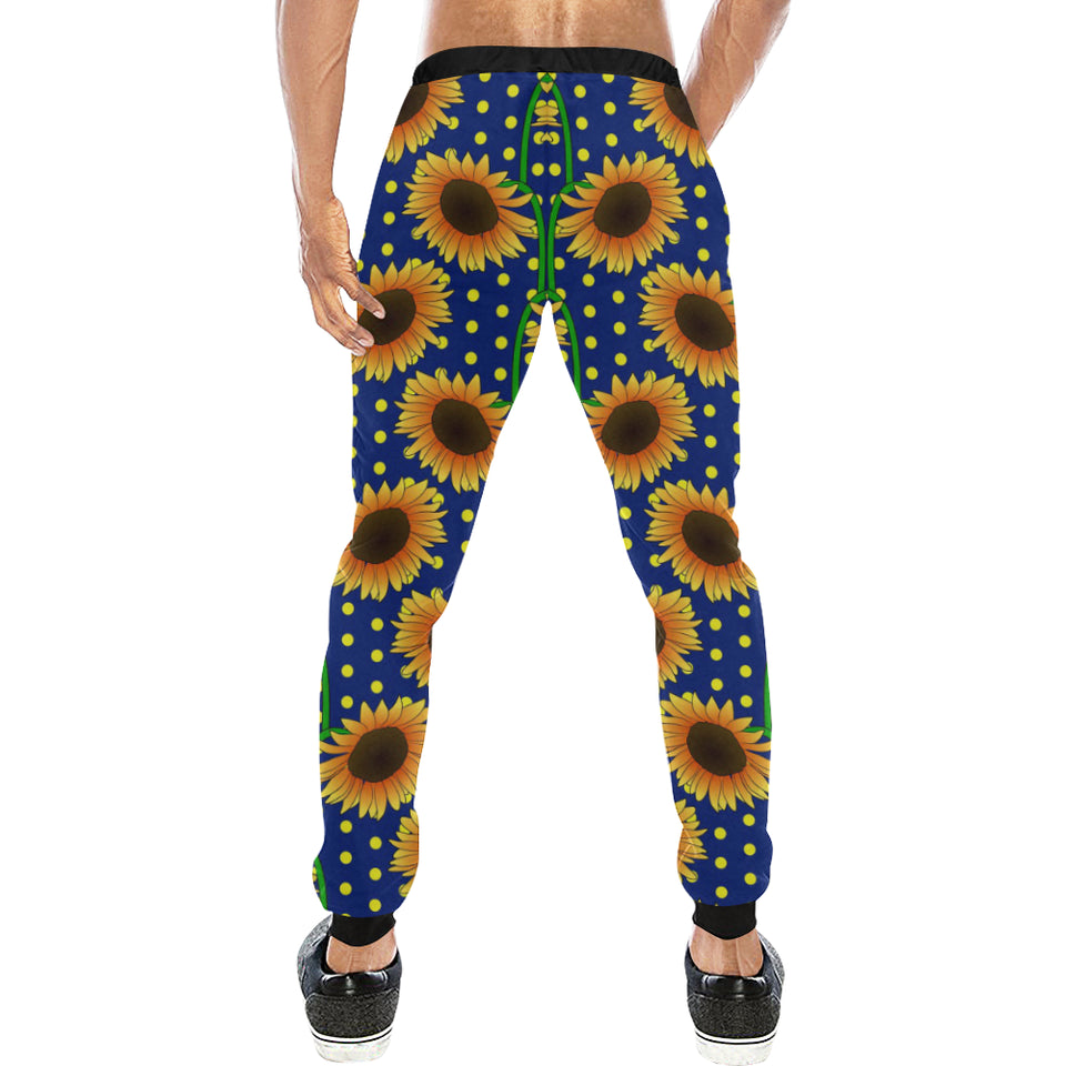 Sunflower Pokka Dot Pattern Unisex Casual Sweatpants