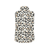 Popcorn Pattern Print Design 02 Men's Padded Vest