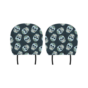 Suger Skull Pattern Car Headrest Cover