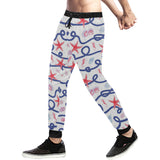 Starfish Shell Rope Pattern Unisex Casual Sweatpants