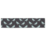 Pigeon Pattern Print Design 01 Table Runner